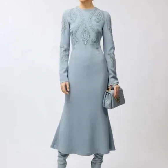 Elie Saab Midi Evening Gown - Picture 1 of 4